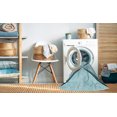 thumbnail image 2 of Ahgly Company Tapis Rectangulaire Lavable en Machine Intérieur Transitionnel Vert Profond, 7 Pieds x 10 Pieds, 2 of 7
