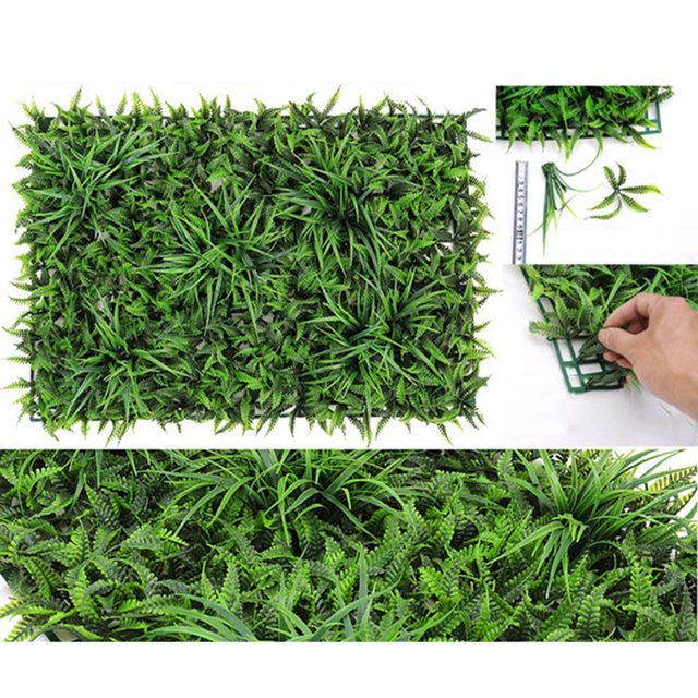 Hedge Plant Decorative Creative Artificial Plant Fake Plant for Wall Garden