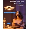 thumbnail image 3 of Lepro AI Smart Light Bulbs - AI Mood Recognition, Music Sync, Thousands Dynamic Scenes, Wi-Fi & Bluetooth RGB Color Changing Light Bulbs, Built-in Voice Control Via Lepro App, 3 of 9