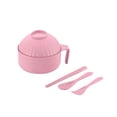 thumbnail image 1 of Qonioi Instant Noodle Bowl with Lid, Sharing Lid Bowl and Chopsticks Set, Upgrade Fixing Lid Deepened Bottom Student Dormitory Tableware, 1 of 2