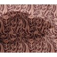 thumbnail image 4 of oneOone Viscose Chiffon Fabric Leaves & Floral Block Printed Craft Fabric BTY 42 Inch Wide, 4 of 4