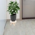 thumbnail image 2 of OULII Flower Pot Floor Stand Wood Round Stool Shape 1Pack for Gardening, 2 of 4
