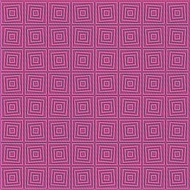 Ahgly Company Tapis d'Intérieur Lavable à la Machine, Carré, Transitionnel, Moyen Violet Rouge Rose, Tapis de Zone, 5 Pieds Carré