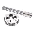 thumbnail image 1 of Unique Bargains M12 x 0.5mm Metric Tap and Die Set Machine Thread Tap with Round Die, 1 of 6