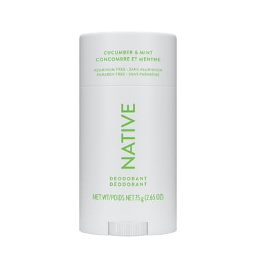 Native Aluminum Free Deodorant For Women, 72 Hour Solid Deodorant Stick, Cucumber & Mint, 75 g