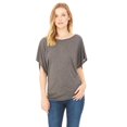 thumbnail image 1 of Bella + Canvas Ladies' Flowy Draped Sleeve Dolman T-Shirt, 1 of 5