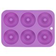 thumbnail image 2 of Baking Mold,6‑Grids Donut Mold Pan Donut Pan Donut Mold Highly Versatile, 2 of 14