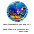 thumbnail image 4 of Baby Pat Pad Children's Crawling Training Pat Music Inflatable Seat Cushion Water Fillable Pat Pad Round Shape, 4 of 6