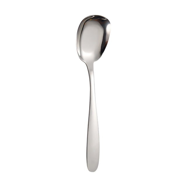 Openpig Spoon Cuillère en Acier Inoxydable Cuillère Mini Cuillère Louche Dorée pour Soupe Cuillères à Yogourt Cuillère Réutilisable Cuillère-Pelle Dessert