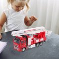 thumbnail image 3 of HONMEET Kids Simulation Fire Truck Fire Truck Model Toy Designed For Emergency Rescue 1Set, 3 of 5
