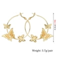 thumbnail image 3 of Up to 65% Off Bohemian Retro Leaf Turquoise Earrings Highlight Your Unique Personality Necklace Rings Earring Jewelry on Clearance, 3 of 3