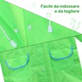 thumbnail image 3 of 1 Pce Imperméable pour Enfants Dessin Animé Imperméable pour Enfants Animal Combinaison de Pluie Imperméable pour Enfants Imperméable Animal Poncho pour Étudiant, 3 of 10