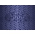 thumbnail image 1 of Ahgly Tapis Rectangulaire Lavable en Machine Intérieur Transitionnel Bleu Nuit, 7 Pieds x 10 Pieds, 1 of 7