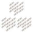 thumbnail image 1 of relayinert Candy Shaped Mini Necklace Organizer Earrings Necklace Storage Transparent 10 Pcs 3Set, 1 of 6