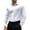 White, variant on VBTAPA Men's Formal Dress Shirt Regular Fit Stretch Business Casual Shirts Long Sleeve Twill Button Down Shirt Sales of Today White XXL