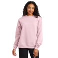 thumbnail image 3 of Hanes Mens EcoSmart Fleece Crewneck Sweatshirt, M, Pale Pink, 3 of 5