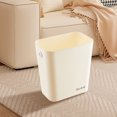 thumbnail image 1 of TopLLC Garbage Can, Trash Can, Kitchen Trash Can Rectangular Open Top Waste Bin Suitable For Home Bathroom Kitchen Bedroom Office Waste Bin Modern Design Plastic Waste Bin rubbish bin, 1 of 7