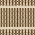 thumbnail image 1 of Ahgly Company Tapis d'Intérieur Lavable en Machine Carré Transitionnel Rouge Brun, 8 Pieds Carré, 1 of 7