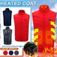 thumbnail image 5 of TIMIFIS Gilet Chauffant Taille Ajustable Gilet Électrique à Batterie Chaud pour la Randonnée, 5 of 5