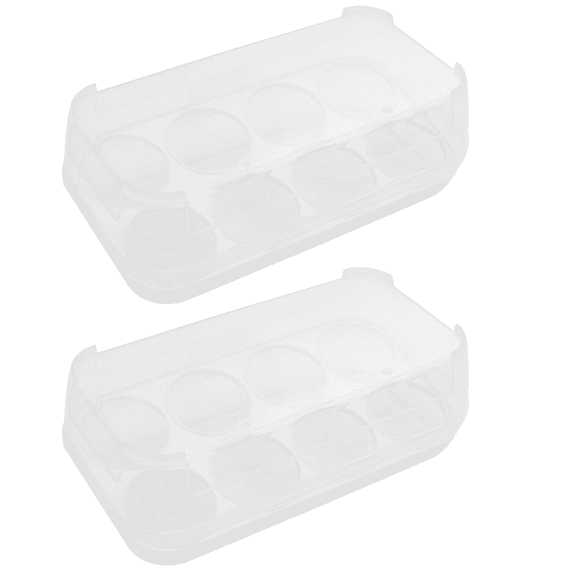 Boîte de Rangement pour 8 Ufs/porte-Ufs - Conteneur de Stockage pour Réfrigérateur pour Camping Pique-Nique