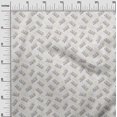thumbnail image 3 of oneOone Georgette Viscose Light Yellow Fabric Text Craft Projects Decor Fabric Printed By The Yard 42 Inch Wide, 3 of 5