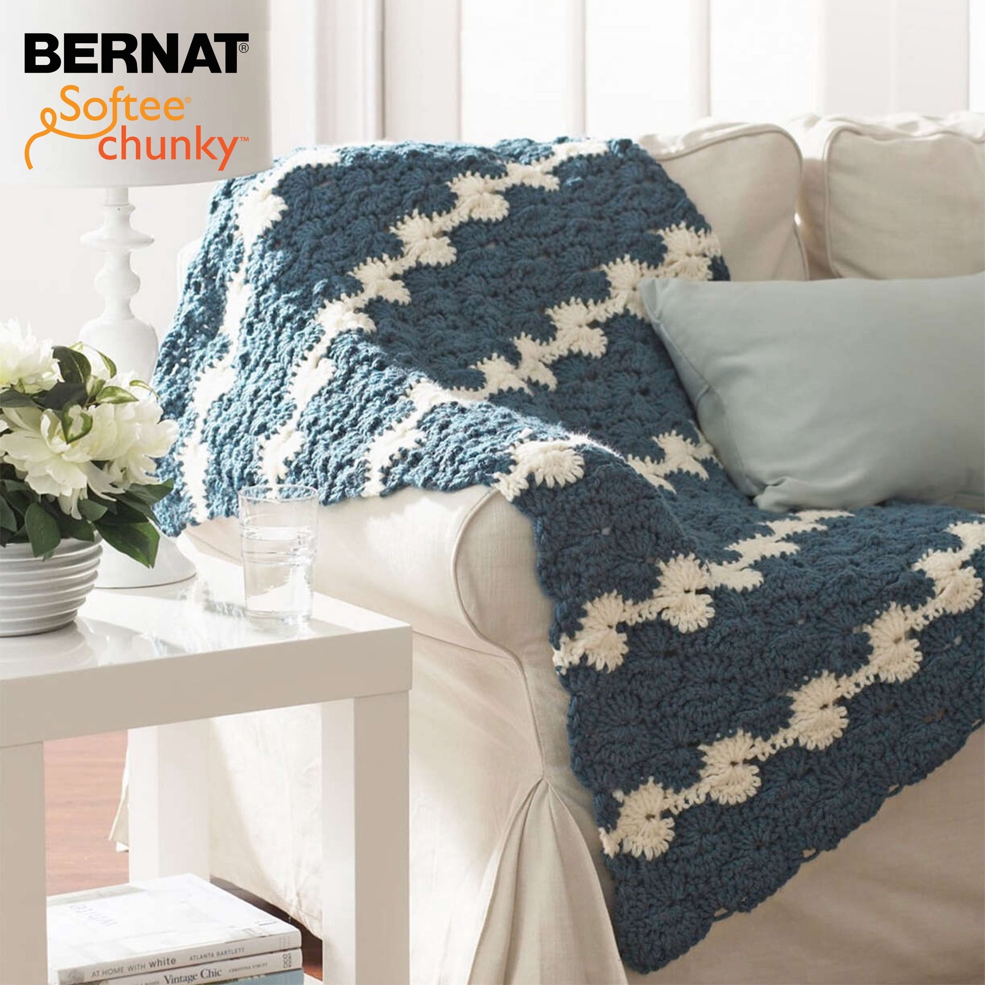 Bernat® Fil Softee® Chunky™, Acrylique #6 Super Volumineux, 3,5oz/100g, 108 Yards