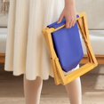 thumbnail image 3 of Portable Toilet Potty Compact Lightweight Folding for Car Camping Lemon Yellow, 3 of 8