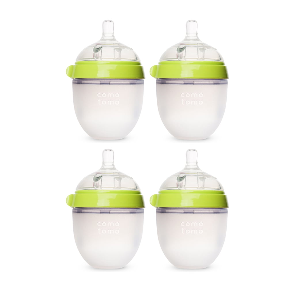 Comotomo Double Pack Bundle, Green (4x150ml)