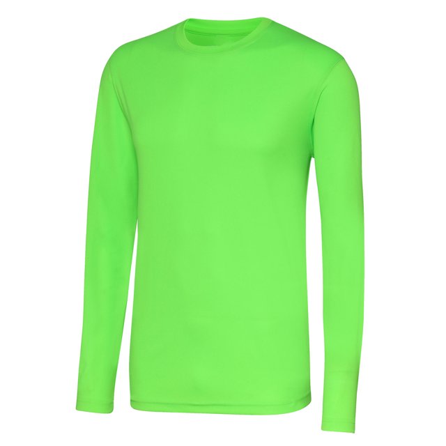 AWDis Just Cool T-Shirt Uni à Manches Longues pour Hommes, Performance Sportive Cool
