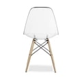 thumbnail image 3 of Chaise en bois transparent Heavenly Collection ENSEMBLE DE 2, 3 of 7