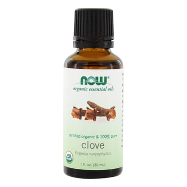 NOW Foods - Huile Essentielle de Clou de Girofle 100 % Pure et Biologique - 1 fl oz