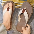 thumbnail image 4 of SBYOJLPB Men's Versatile Wear Slippers Plus-Size Shoes Spring Summer Style Trendy Comfortable Thick-Soled Rubber Flops Beach Sandals, 4 of 5