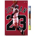 thumbnail image 1 of Michael Jordan - Jersey Wall Poster, 22.375" x 34" Framed, 1 of 4