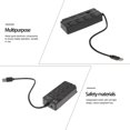 thumbnail image 3 of Minkissy usb extender hub USB Hub Black Data 1Pack, 3 of 5