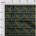 thumbnail image 1 of oneOone Viscose Chiffon Fabric Stripe|Leaves & Hen Block Decor Fabric Printed BTY 42 Inch Wide, 1 of 4