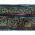 thumbnail image 4 of oneOone Viscose Jersey Fabric Ethnic Block Print Fabric By The Yard 60 Inch Wide, 4 of 5
