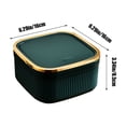 thumbnail image 3 of COFEST Mini Desktop Trash Can Home Kitchen Desk Trash Can With Lid Debris Storage Cleaning Push-type Double Bucket Hidden Garbage Bag Black, 3 of 8