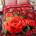 thumbnail image 5 of JML Soft Plush Fleece Blanket for Bed Queen 75"x87" 5lb,2 Ply Raschel Blanket Virgin Mary/Flower, 5 of 5