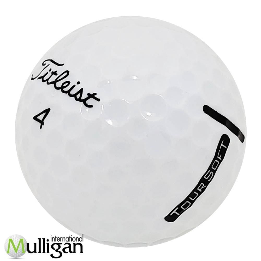 Mulligan - 60 balles de golf récupérées Titleist Tour Soft 2024 4A