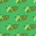 thumbnail image 1 of Ahgly Tapis d'Intérieur Lavable en Machine Carré Transitionnel Vert Néon, 6 Pieds Carré, 1 of 7