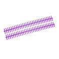 thumbnail image 4 of Binding Strip, Binding Comb 30 Hole 65 Sheet Holdable Wear Resistant 10 Pcs  For Loose Leaf Paper Purple, 4 of 8