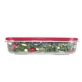 thumbnail image 3 of Rubbermaid Easy Find Lid, Contenant de stockage des aliments, 9.5 Litre, Rouge, 3 of 5