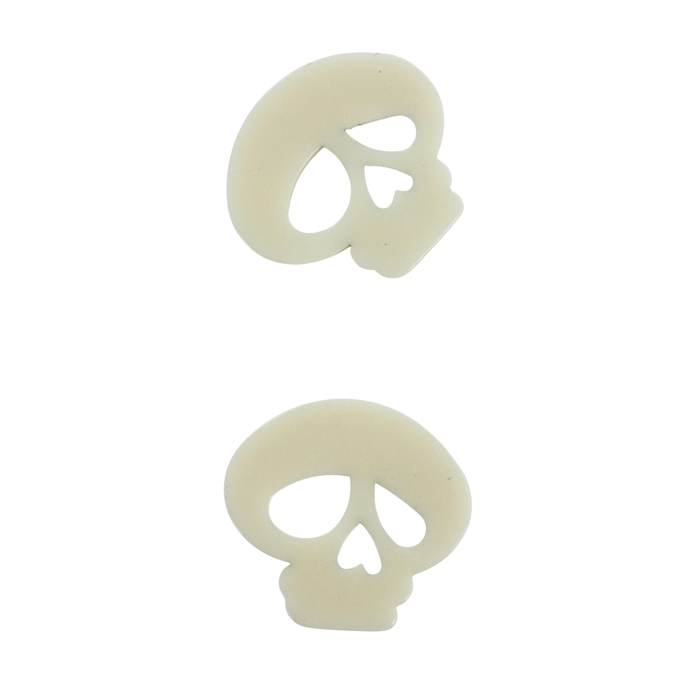 LA VOGUE boutons, matière naturelle - 2 pièces, 23 mm (7/8 po), Poop