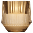 thumbnail image 3 of Bouclair Bougie à DEL en Verre Nervuré Brun, 3 of 3