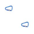 thumbnail image 2 of Decodeary Mousqueton Léger Résistant à l'Usure Technologie Avancée Application Grand Surface Lisse Clips de Caribeener Haute Résistance Bleu 2Ensemble, 2 of 6