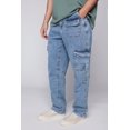 thumbnail image 5 of VISION STREET WEAR GELFAND - Loose Fit Cargo Pant with Adjustable Hems - Dark Stone Denim, 5 of 5