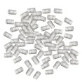 thumbnail image 2 of Milaget 100 Pieces Dreadlocks Beads Rings Dread Locks for Masquerade Women Men Party argent, 2 of 9