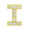 thumbnail image 1 of tredstone Simple Design Letter Rhinestone Earring Party Hiking Portable Stud Earrings Photo Shooting Ear Decor Jewellery I, 1 of 8