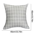 thumbnail image 2 of TopLLC Housses de Coussin de Mode Imprimées pour Canapé Café Décoration Intérieure, 2 of 2