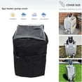 thumbnail image 4 of Housse de Pompe Chauffante, Couvercle de Thermopompe de Piscine en PVC Transparent pour Fenêtre Supérieure, Imperméable pour Toutes les Conditions Météo, 4 of 7
